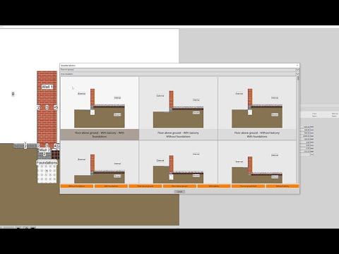 Mold Simulator Tutorial 6: floor on ground thermal bridge