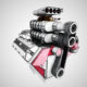 Engine rendered with SketchFX and AmbientOcclusion