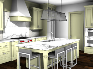 Kitchen with AmbientOcclusion