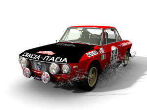 Lancia con AmbientOcclusion