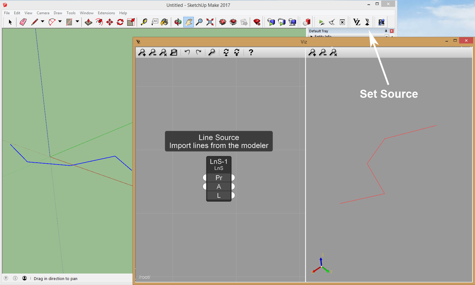 Viz pro line source