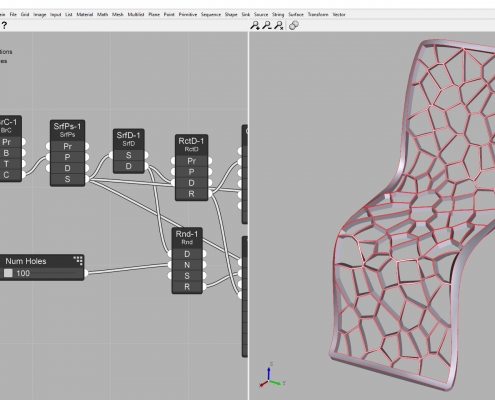 Parametric Voronoi Chair