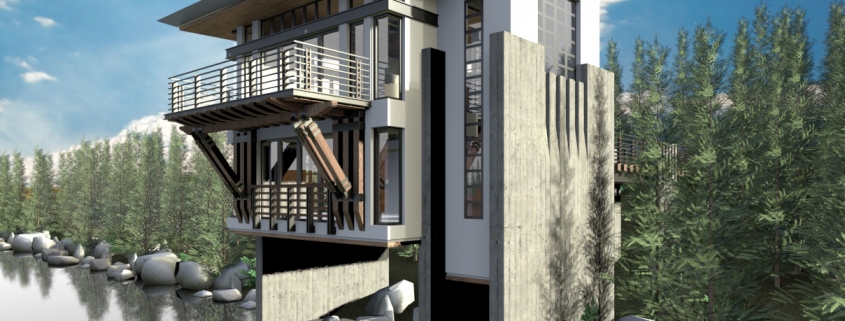 AmbientOcclusion House Exterior Renderin
