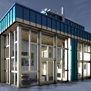 Container house rendering for SketchUp