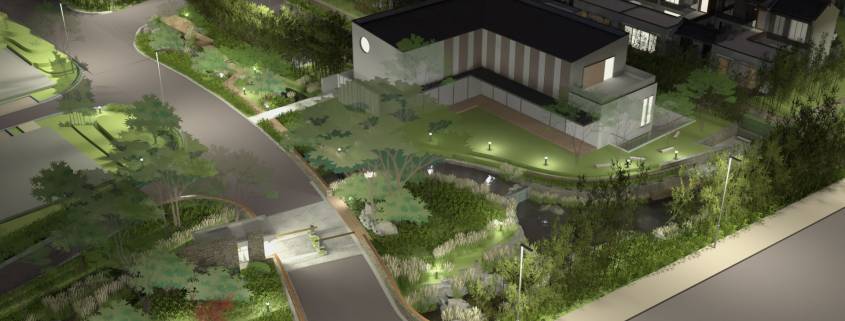 Garden rendering