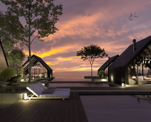 Sunset Rendering